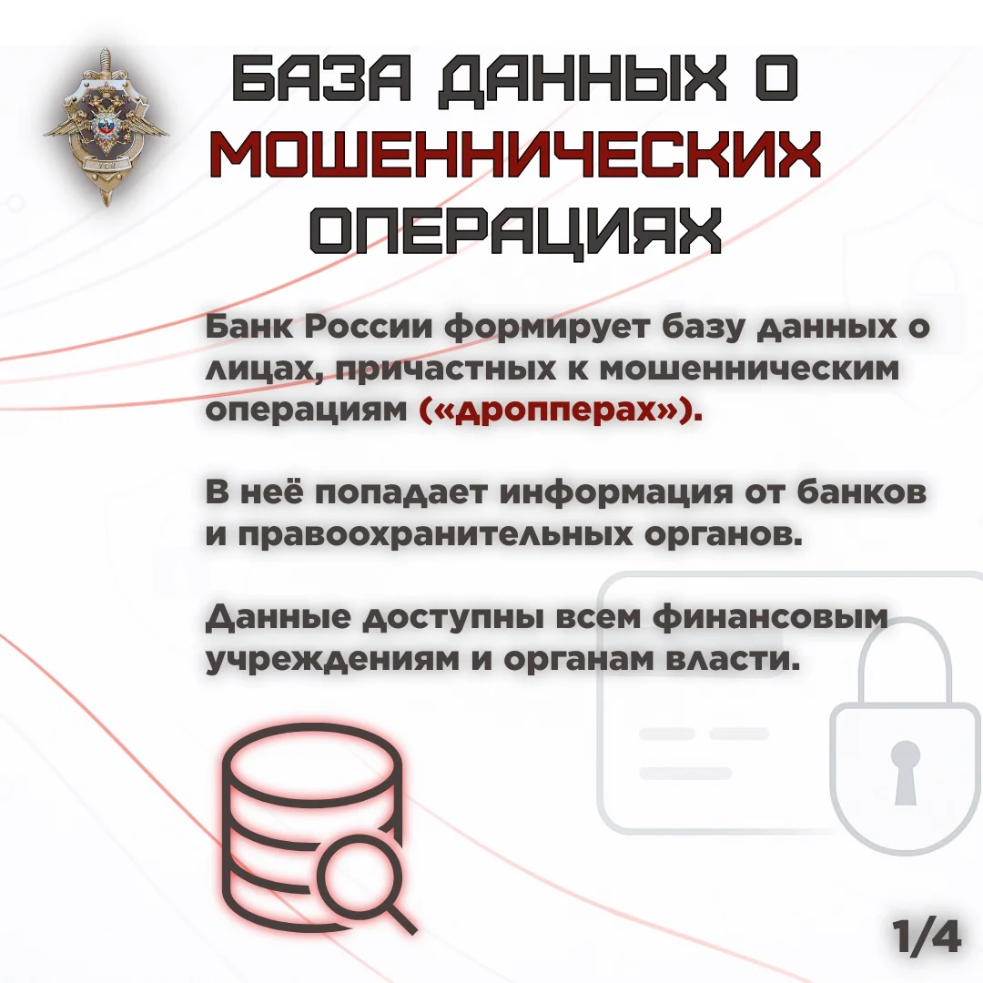База данных о мошеннических операциях