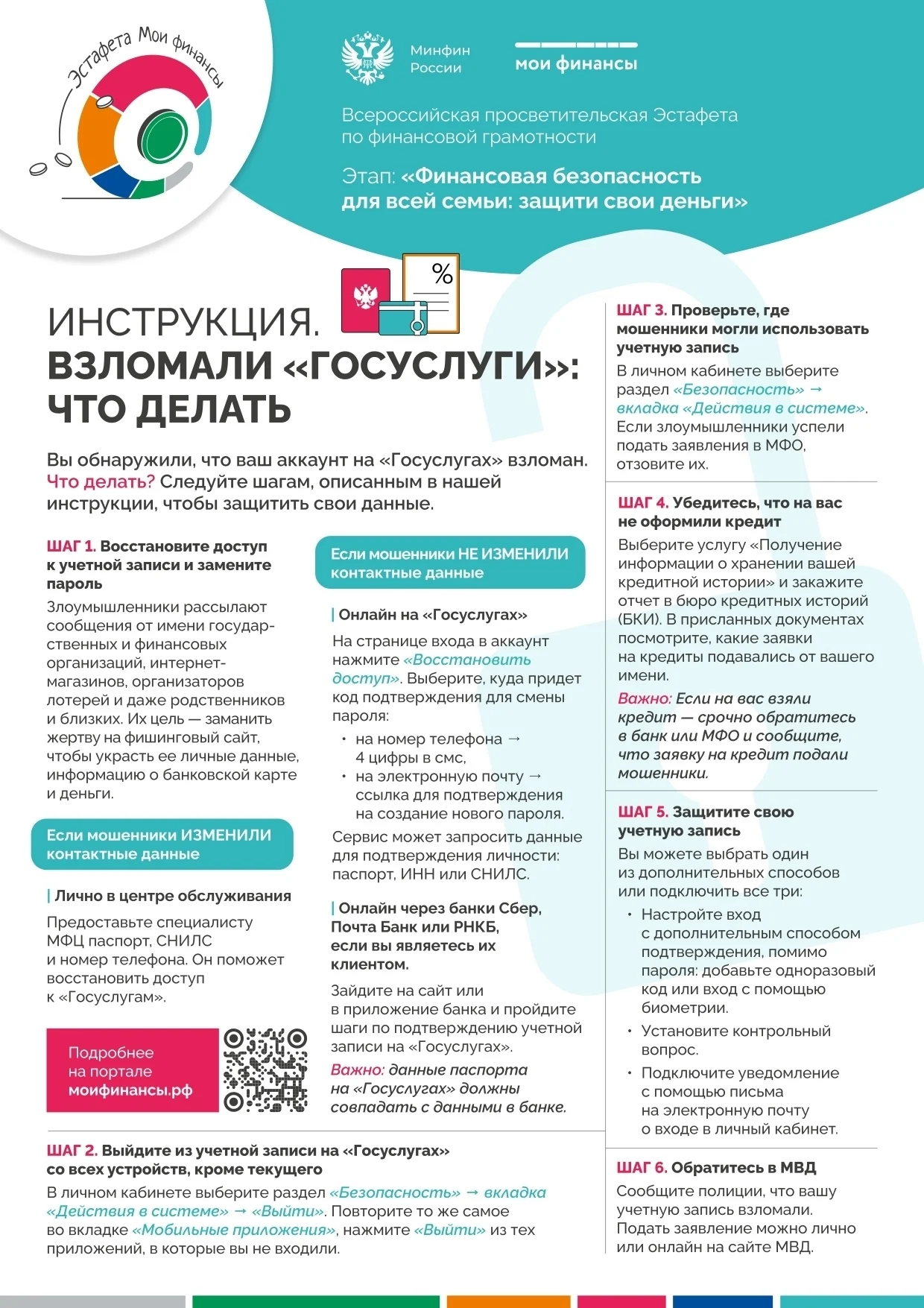 Что делать, если вы обнаружили, что ваш аккаунт на "Госуслугах" взломан?