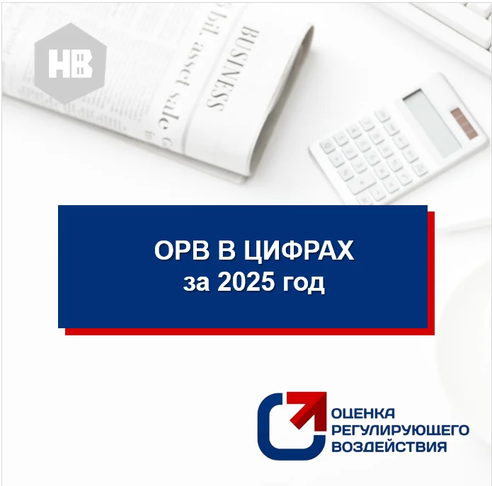 Итоги проведения оценки регулирующего воздействия и экспертизы за 2025 год