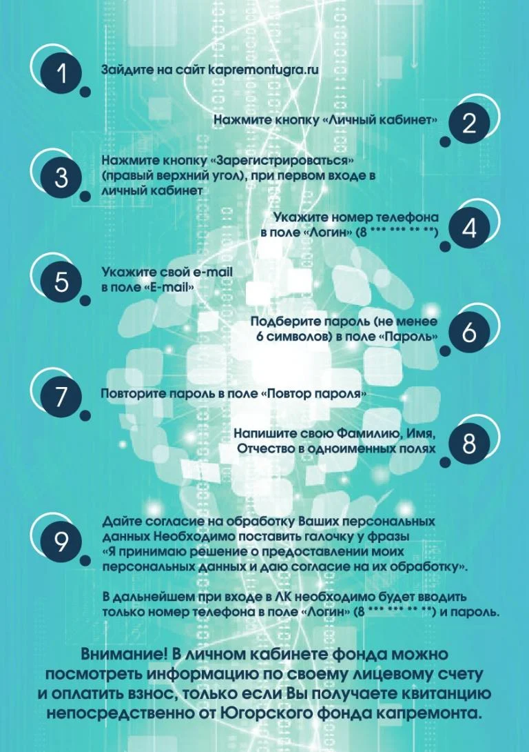 В личном кабинете на сайте Югорского фонда капремонта зарегистрировалось более 70 тысяч собственников