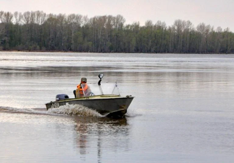 Уровень воды в реке Обь