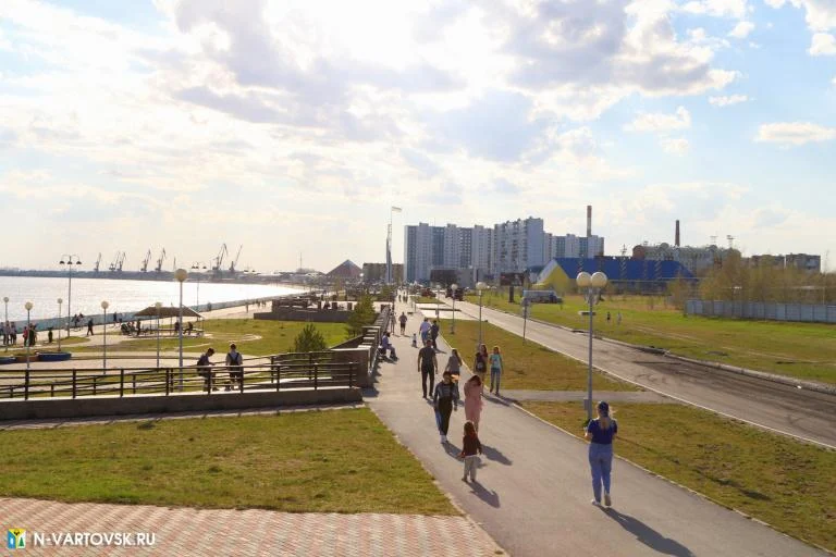 Уровень воды в реке Обь