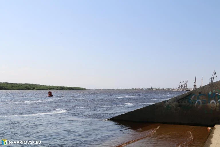 Уровень воды в реке Обь