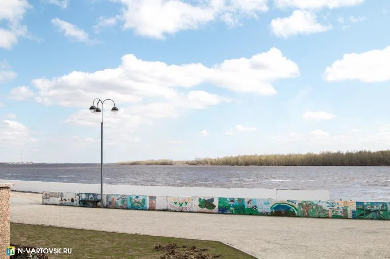 Уровень воды в реке Оби на 21 мая
