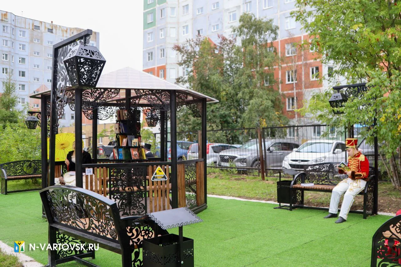 Уникальное литературное пространство открылось в Нижневартовске /ФОТО/