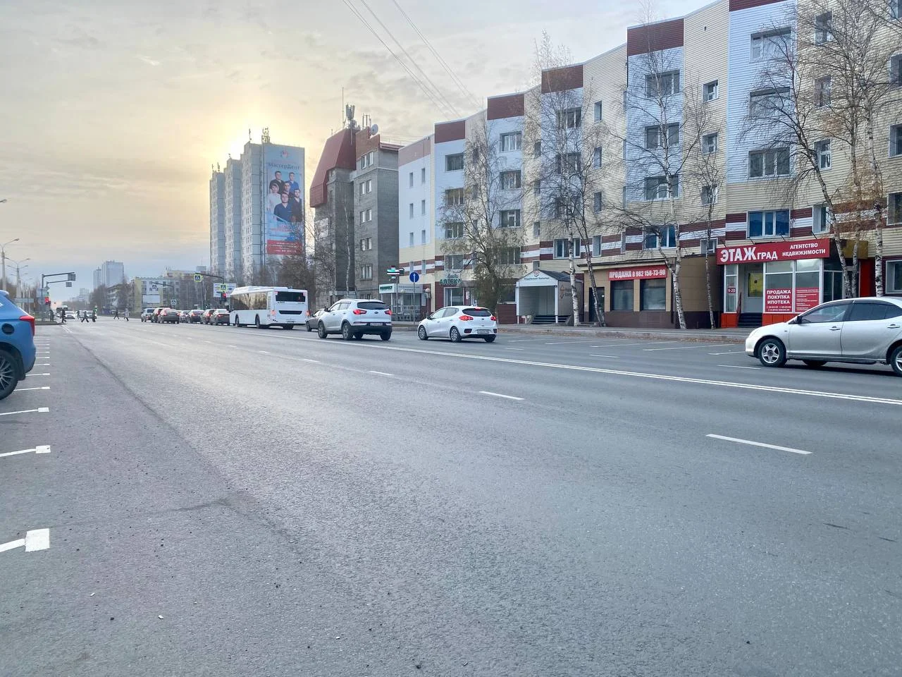 В Нижневартовске завершили ремонт улицы Мира /ФОТО/ 
