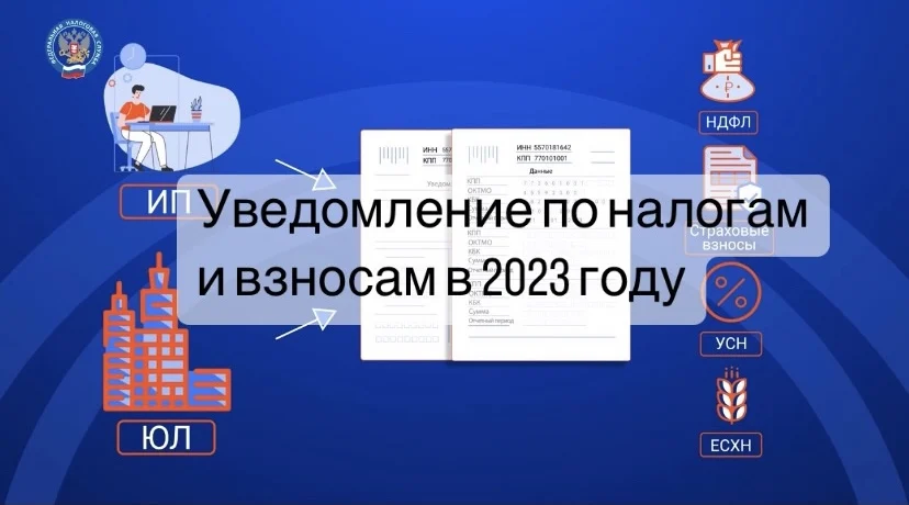 Порядок заполнения и предоставления уведомления об исчисленных суммах налогов
