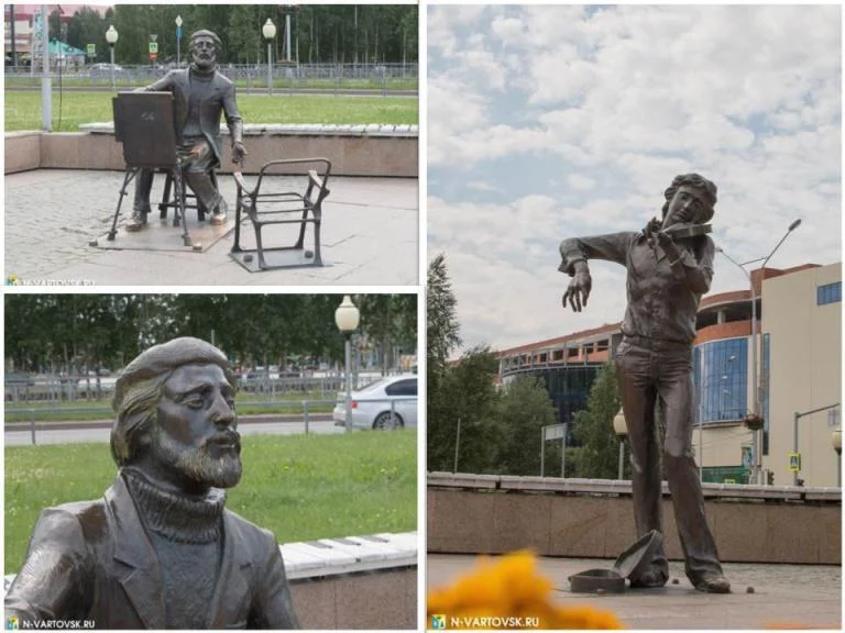 СКУЛЬПТУРЫ «ХУДОЖНИК» И «МУЗЫКАНТ»